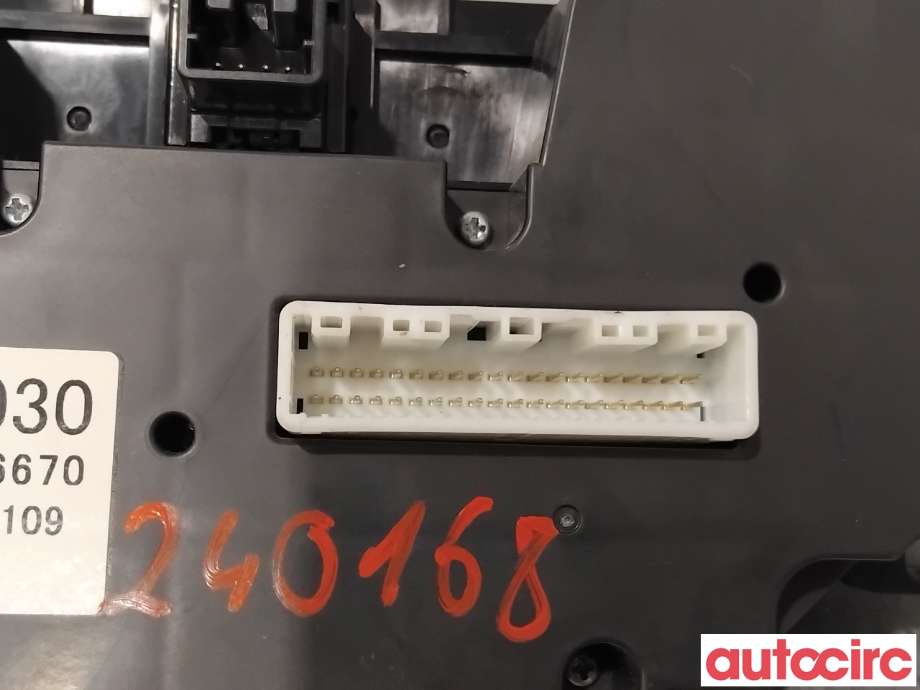 Varmeapparat betjening til Subaru Impreza 2008-2012 (Type III)  (SUBARU|72311FG031|)