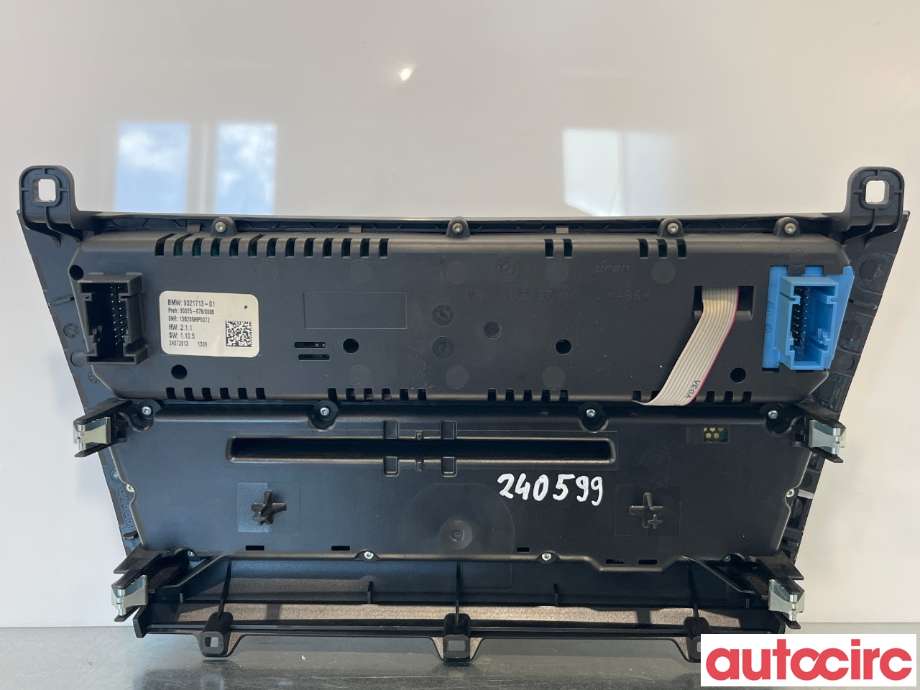 Varmeapparat betjening til BMW X5 2013-2018 (F15) (F15) (BMW|64119388808)