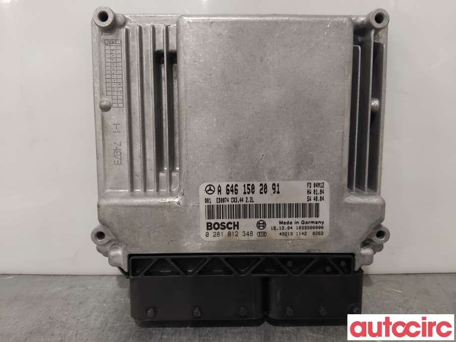 Styreenhet motor til Mercedes E-Klasse, 2002-2006 (Fase 1) (W211) (W211) (MERCEDES|A6461504491)