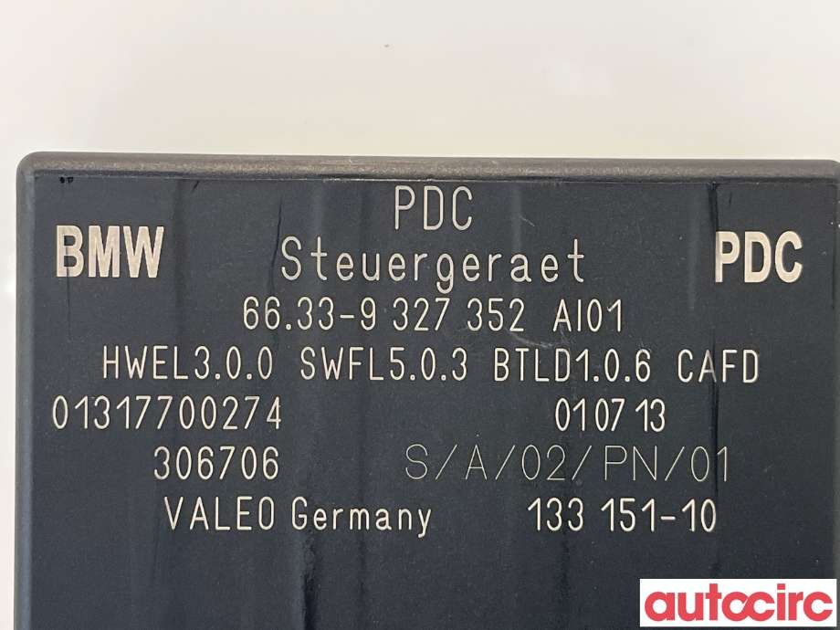 Styreenhet parkering til BMW X5 2013-2018 (F15) (F15) (BMW|66335A02F95)