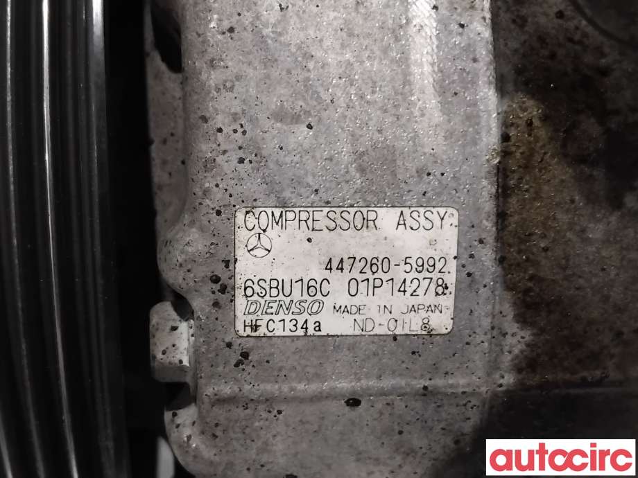 Aircondition kompressor til Mercedes E-Klasse 2009-2013 (Fase 1) (W212) (W212) (MERCEDES|A0032308711|447260-5992)