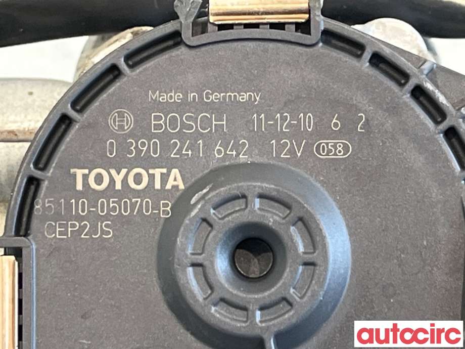 Viskermotor frontrute til Toyota Avensis 2009-2015 (Type III, Fase 1)  (TOYOTA|8501005080|0390241642|85110-05070)