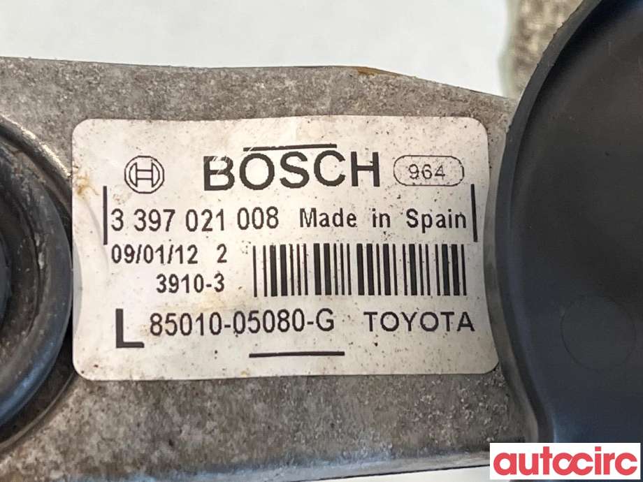 Viskermotor frontrute til Toyota Avensis 2009-2015 (Type III, Fase 1)  (TOYOTA|8501005080|0390241642|85110-05070)