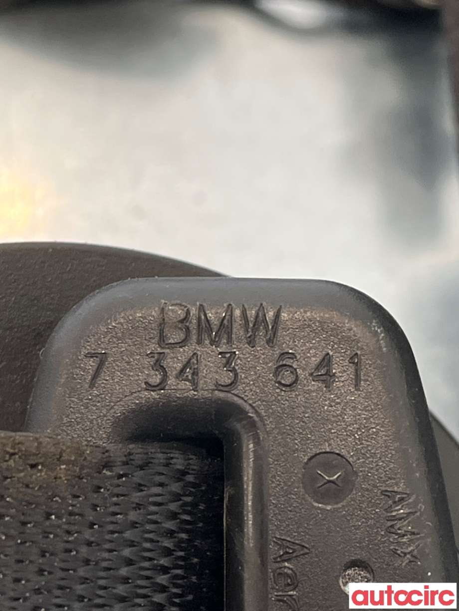 Sikkerhetsbelte bak venstre til BMW X5 2013-2018 (F15) (F15) (BMW|72117343641)