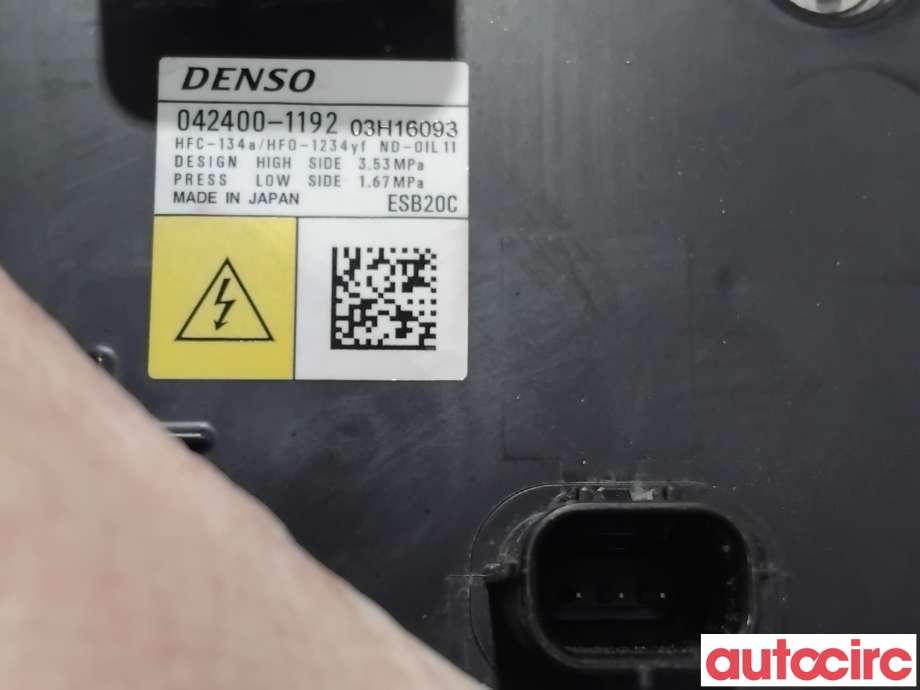 Aircondition kompressor til Toyota Corolla 2019-->>  (TOYOTA|8837012070|042400-1192|)
