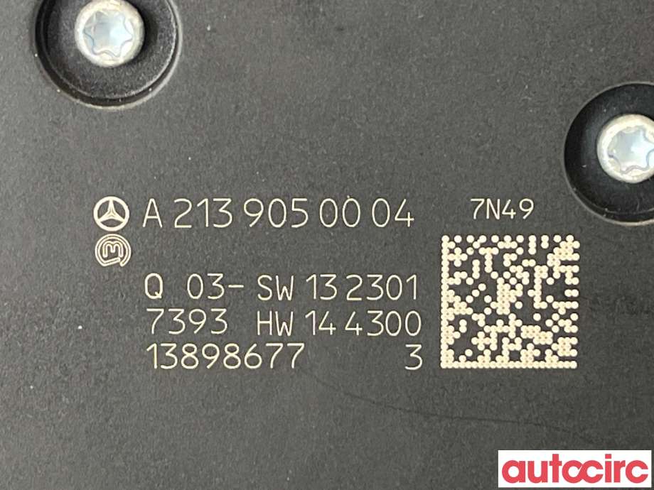 Bryter diverse til Mercedes E-Klasse 2016-2023 (W213) (W213) (MERCEDES|A2139050004)