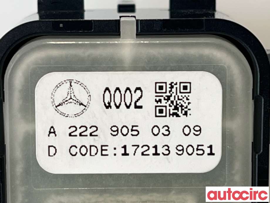 Bryter ruteheis til Mercedes E-Klasse 2016-2023 (W213) (W213) (MERCEDES|A2229050309)