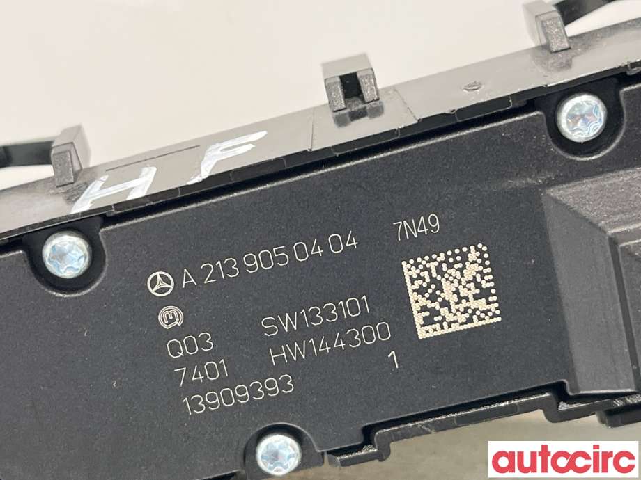 Bryter setevarme til Mercedes E-Klasse 2016-2023 (W213) (W213) (MERCEDES|A2139050404)