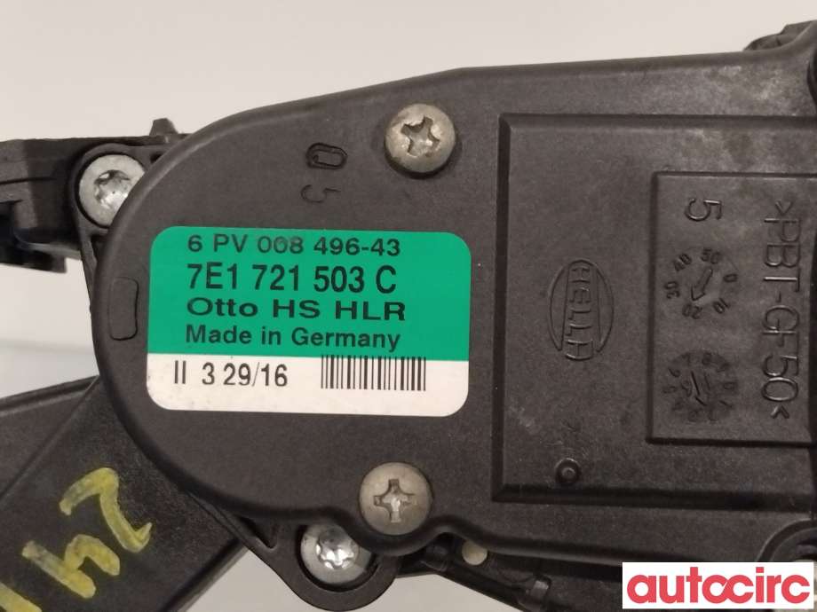 Pedal gass til VW Transporter / Caravelle 2015-2019 (T6) (T6) (VOLKSWAGEN|7E1721503C)