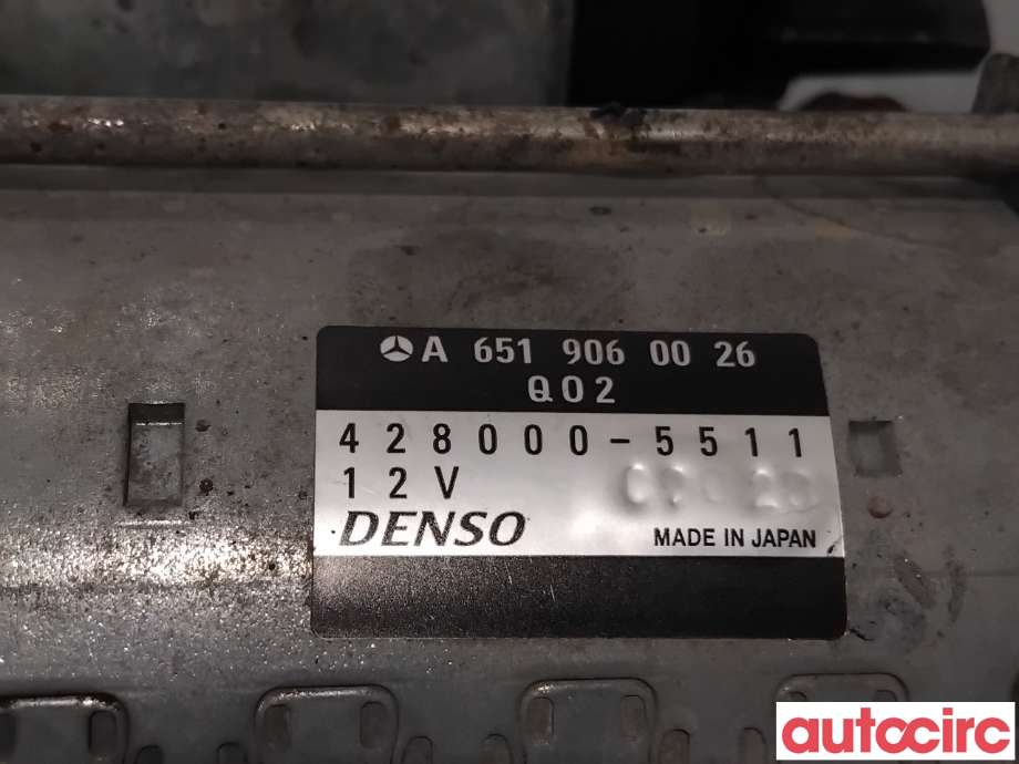Starter diesel til Mercedes Vito/Viano 2010-2014 (Fase 2) (W639) (W639) (MERCEDES|A6519060026|428000-5511)
