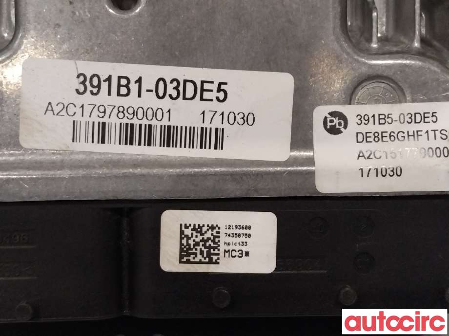 Styreenhet motor til Kia Niro 2016-2021  (KIA|391A503DE5|A2C1517790001|391B5-03DE5)