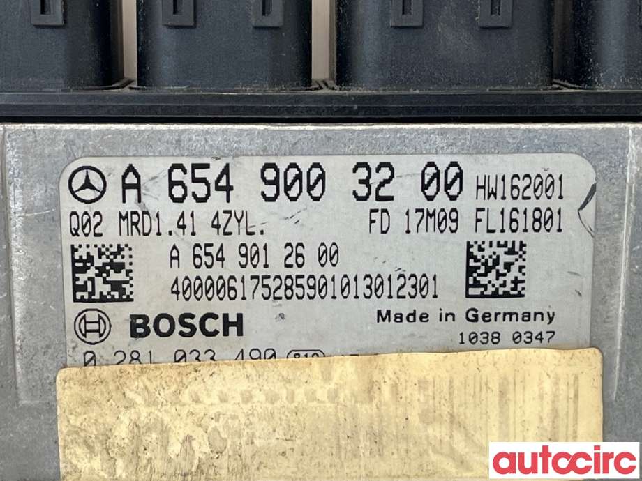 Styreenhet motor til Mercedes E-Klasse 2016-2023 (W213) (W213) (MERCEDES|A6549003200|A6549009600)