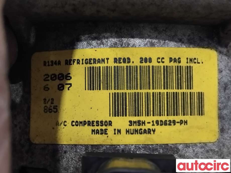 Aircondition kompressor til Volvo S40 2004-2007 (Type II, Fase 1) (VOLVO|36001440||3M5H-19D629-PH)