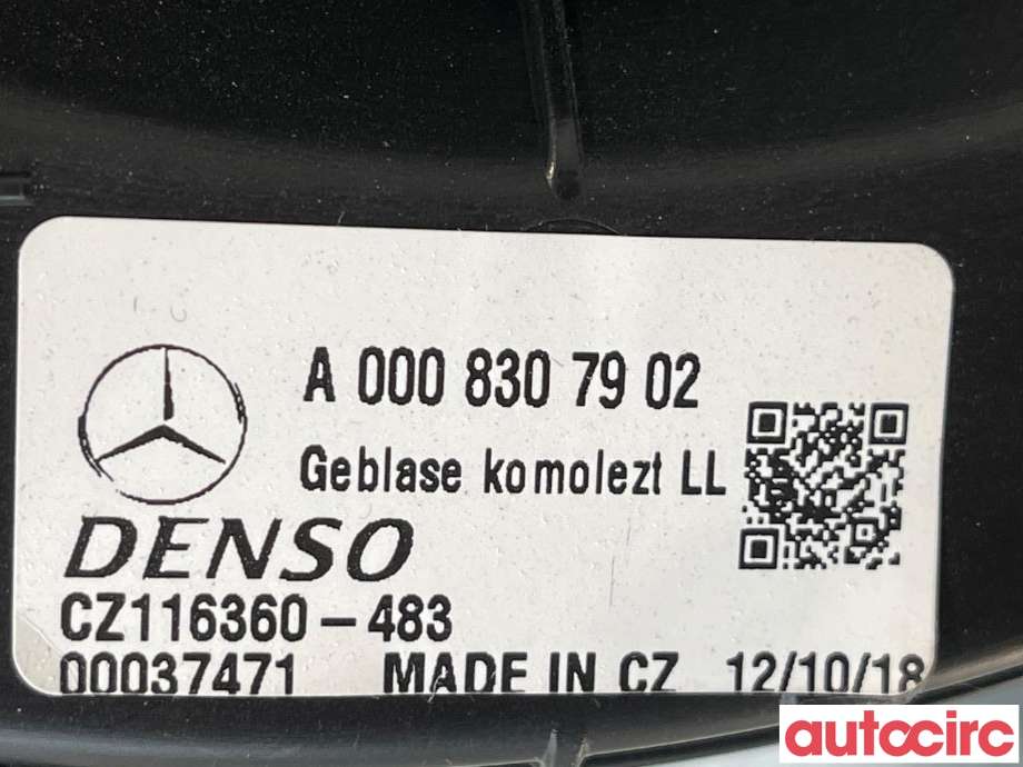 Varmeapparat motor til Mercedes Sprinter 2018-->> (907/910) (907/910) (MERCEDES|A0008307902)