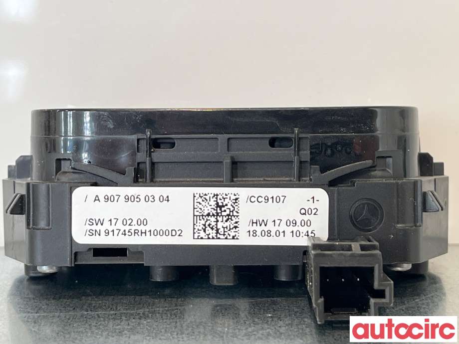 Bryter setevarme til Mercedes Sprinter 2018-->> (907/910) (907/910) (MERCEDES|A9079050304)