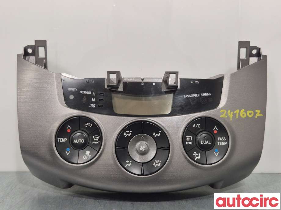 Varmeapparat betjening til Toyota RAV4, 2009-2013 (Type III, Fase 2) (TOYOTA|5590042341B0)