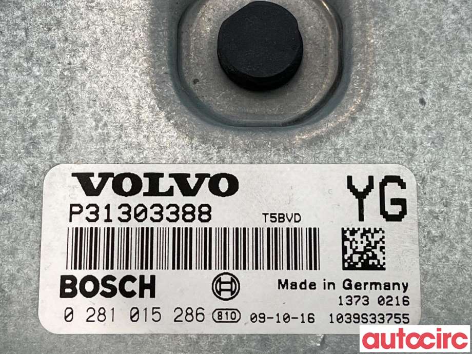 Styreenhet motor til Volvo XC70 2008-2013 (Type II, Fase 1) (VOLVO|36001123|0281015286|31303388)