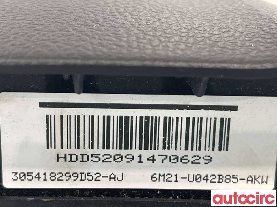 Airbag rattpute til Ford Mondeo 2007-2010 (Type IV, Fase 1)  (FORD|2469641||6M21-U042B85-AKW)