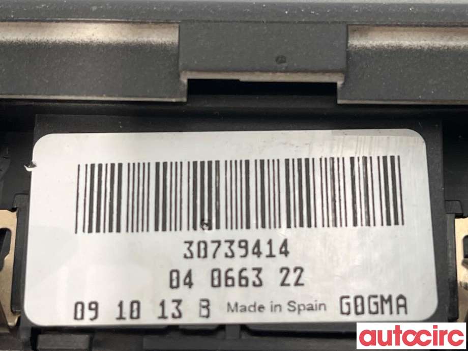 Bryter lys til Volvo XC70 2008-2013 (Type II, Fase 1)  (VOLVO|31443850|30739414)