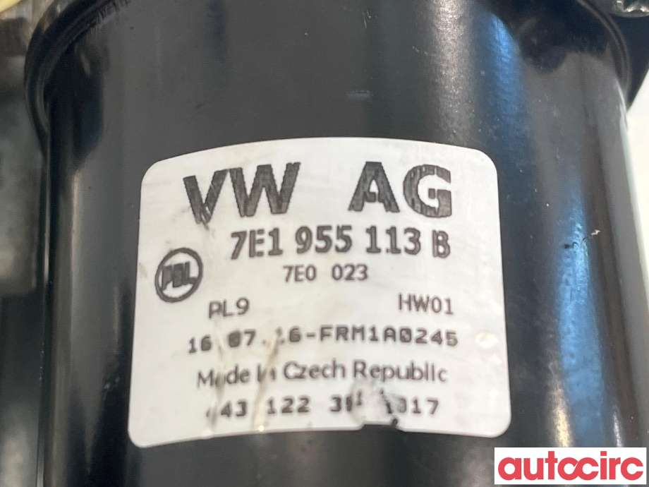 Viskermotor frontrute til VW Transporter / Caravelle 2015-2019 (T6) (T6) (VOLKSWAGEN|7E1955113D|443122351017|7E1955113G)