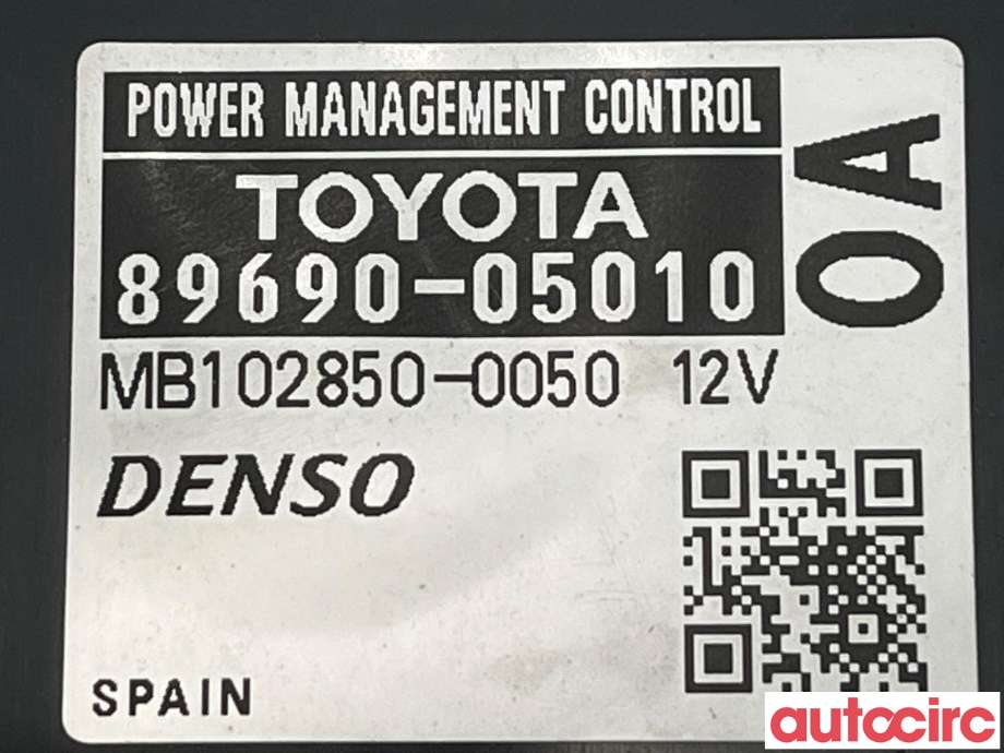 Styreenhet diverse til Toyota Avensis 2009-2015 (Type III, Fase 1)  (TOYOTA|8969005010|MB102850-0050|89690-05010)