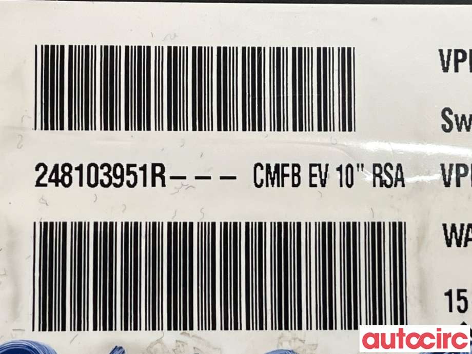 Instrumentpanel til Renault Zoe 2013-2019 (Fase 1)  (RENAULT|248096175R|248103628R)
