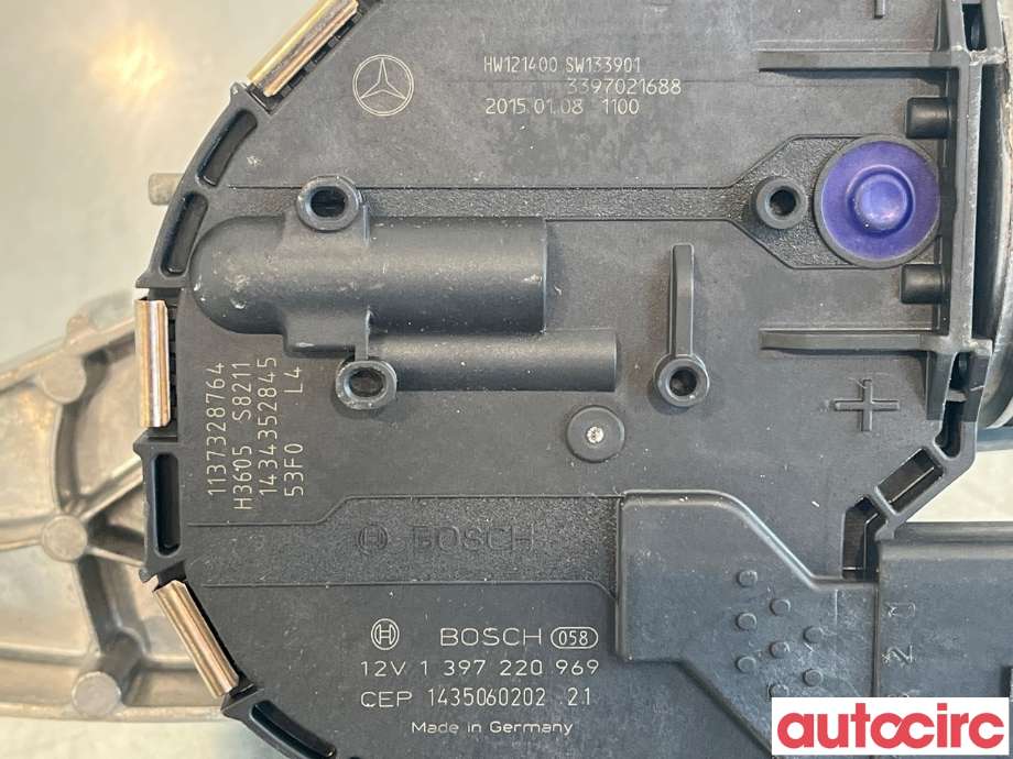 Viskermotor frontrute til Mercedes C-Klasse 2014-2018 (Fase 1) (W205) (W205) (MERCEDES|A2058208102|1397220969|A2058200740)