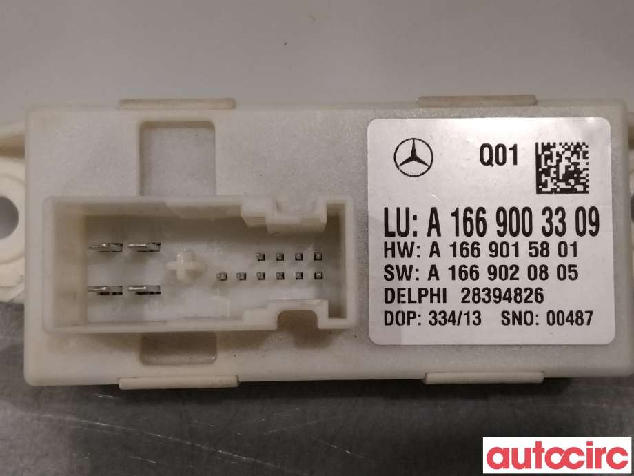 Styreenhet diverse til Mercedes A-Klasse 2012-2018 (W176) (W176) (MERCEDES|A1669003309)