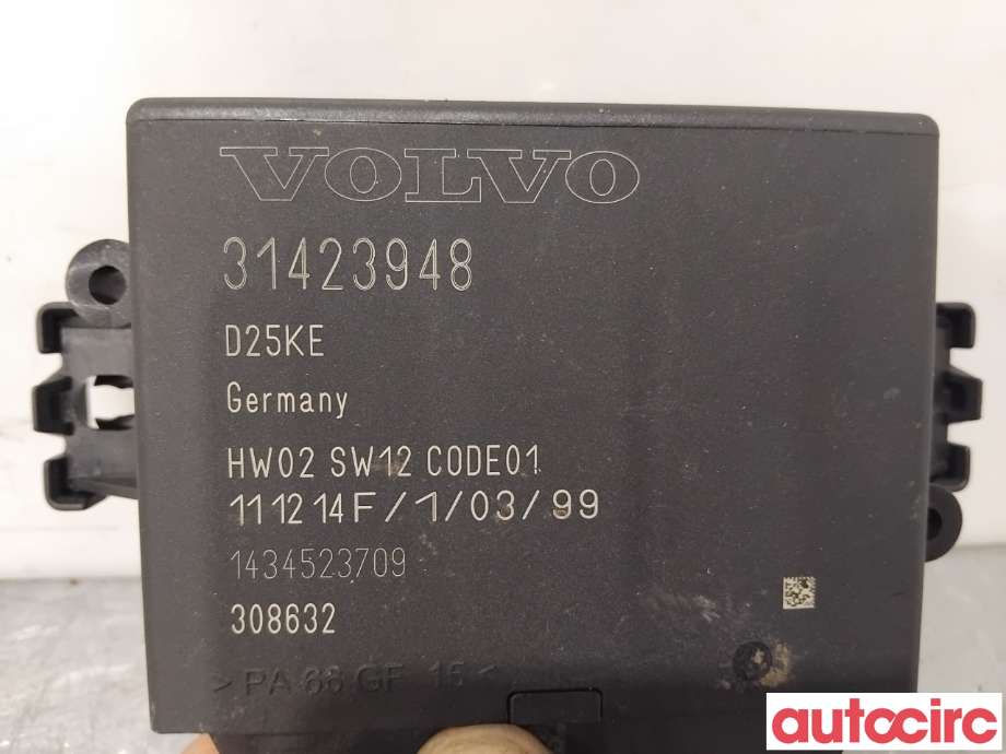 Styreenhet parkering til Volvo V60/V60 CC 2013-2018 (Type I, Fase 2)  (VOLVO|31423948|308632)