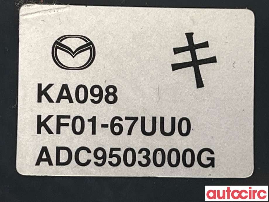 Styreenhet parkering til Mazda CX-5 2012-2017 (Type I)  (MAZDA|KF0167UU0)