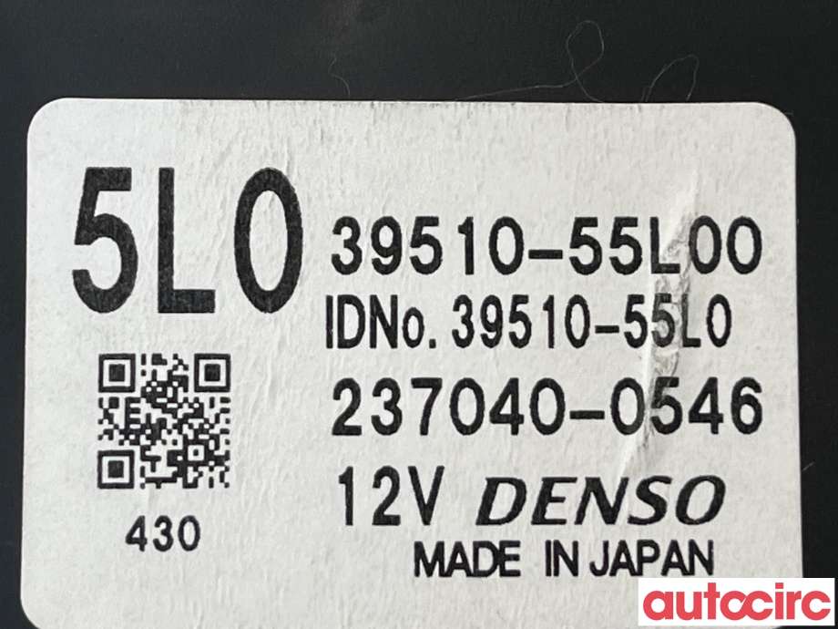 Varmeapparat betjening til Suzuki SX4 2009-2013 (Type I, Fase 2)  (SUZUKI|3951055L00|3951055L00GUA)
