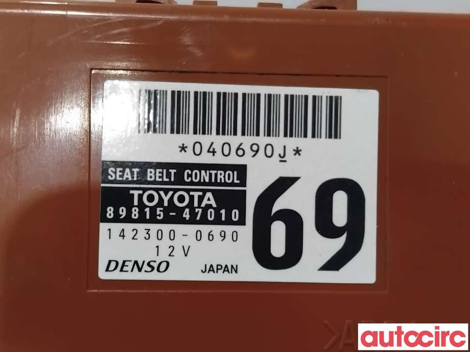 Styreenhet diverse til Toyota Prius 2009-2016 (Type III) (COMBI) (COMBI) (TOYOTA|8981547010|142300-0690|89815-47010)