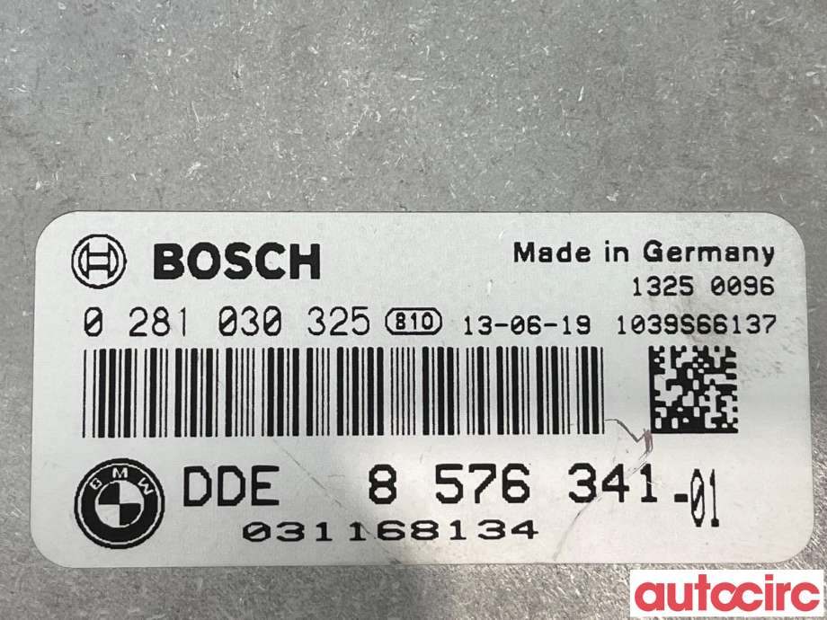 Styreenhet motor til BMW 3-Serie 2012-2018 (F30/F31/F34) (F30/F31/F34) (BMW|13618576341|0281030325|8576341)