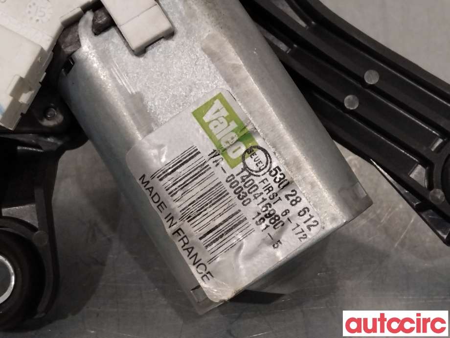 Viskermotor bakrute til Peugeot Expert 2007-2016 (Type II) (PEUGEOT|6405EN)