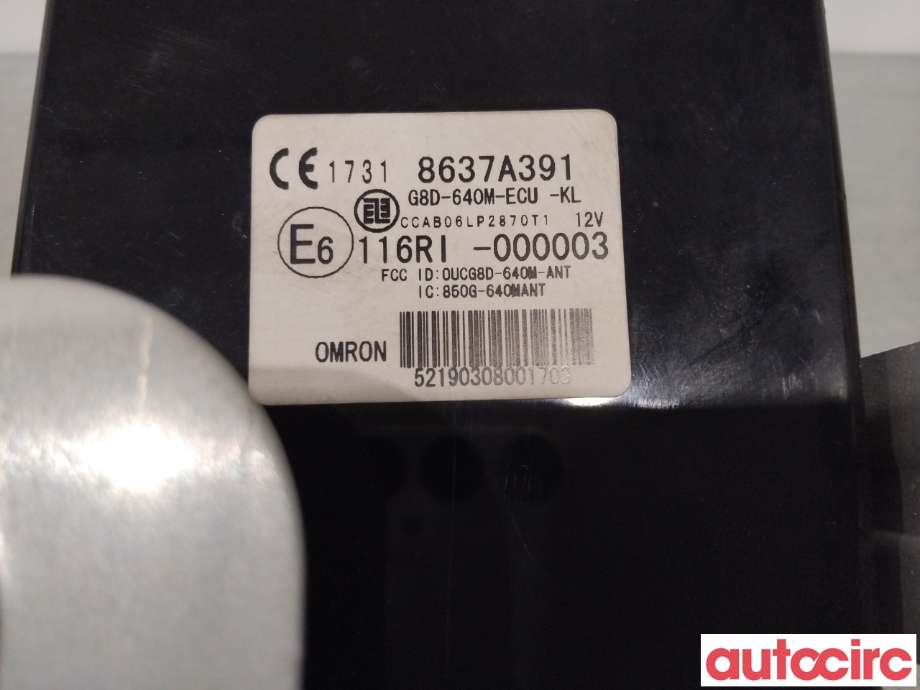 Styreenhet nøkkelfri/keyless til Mitsubishi Outlander 2007-2010 (Type II, Fase 1) (MITSUBISHI|8637A391)