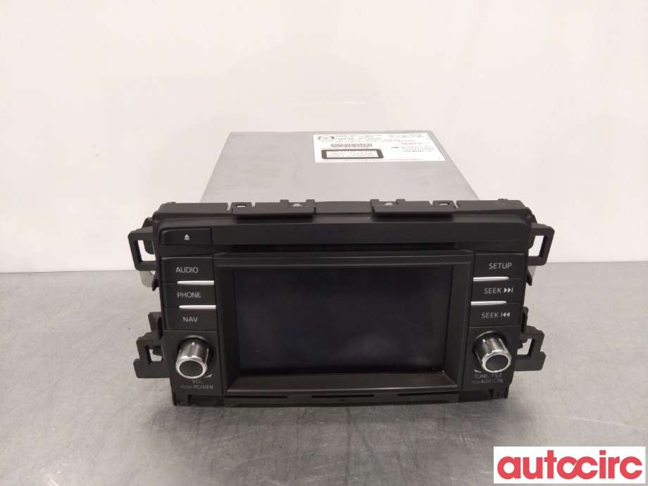 Bilstereo til Mazda CX-5 2012-2017 (Type I)  (MAZDA|GHP9-66-DVOC)