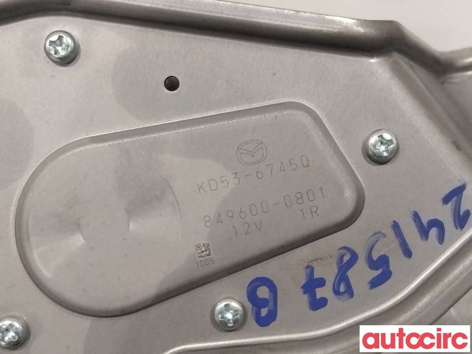 Viskermotor bakrute til Mazda CX-5 2012-2017 (Type I)  (MAZDA|KD53-67-450)
