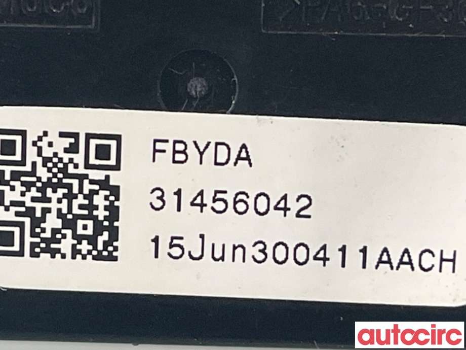 Bryter visker til Volvo V60/V60 CC 2013-2018 (Type I, Fase 2)  (VOLVO|31456042|)