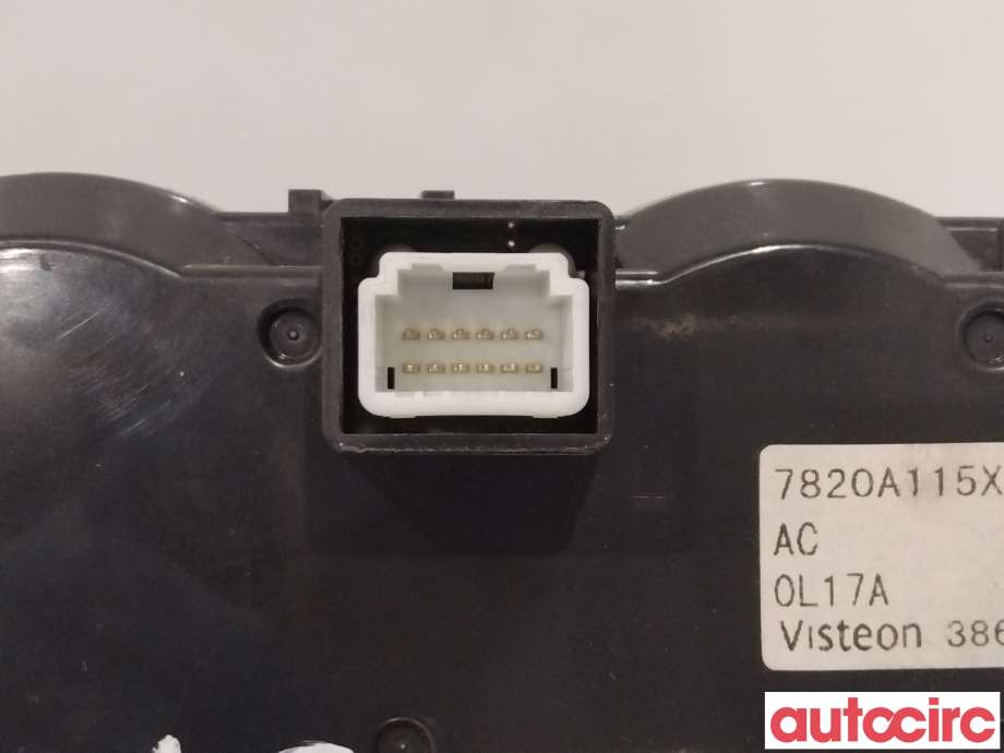 Varmeapparat betjening til Mitsubishi Outlander 2010-2012 (Type II, Fase 2)  (MITSUBISHI|7820A115XC)