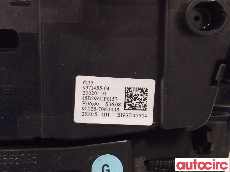Varmeapparat betjening til BMW X1 2015-2022 (F48) (F48) (BMW|64119371460)