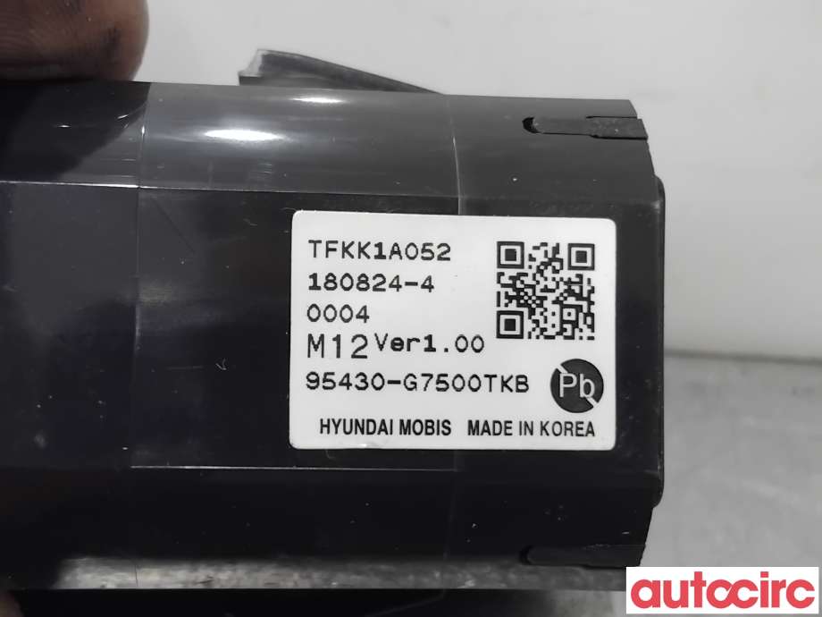 Bryter start/stopp til Hyundai Ioniq Electric 2016-2019 (Fase 1)  (HYUNDAI|95430G7500TKB||95430-G7500TKB)