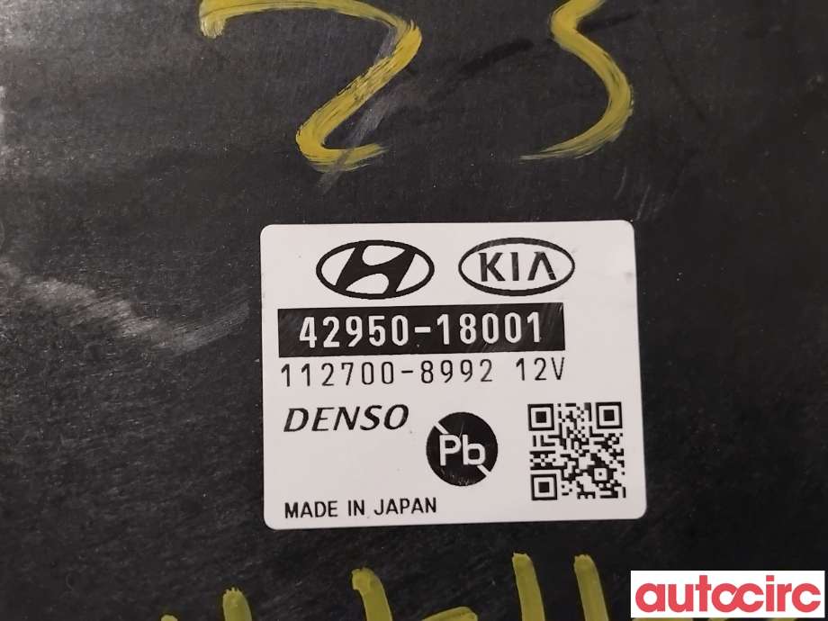 Styreenhet diverse til Hyundai Ioniq Electric 2016-2019 (Fase 1)  (HYUNDAI|4295018001|112700-8992|42950-18001)