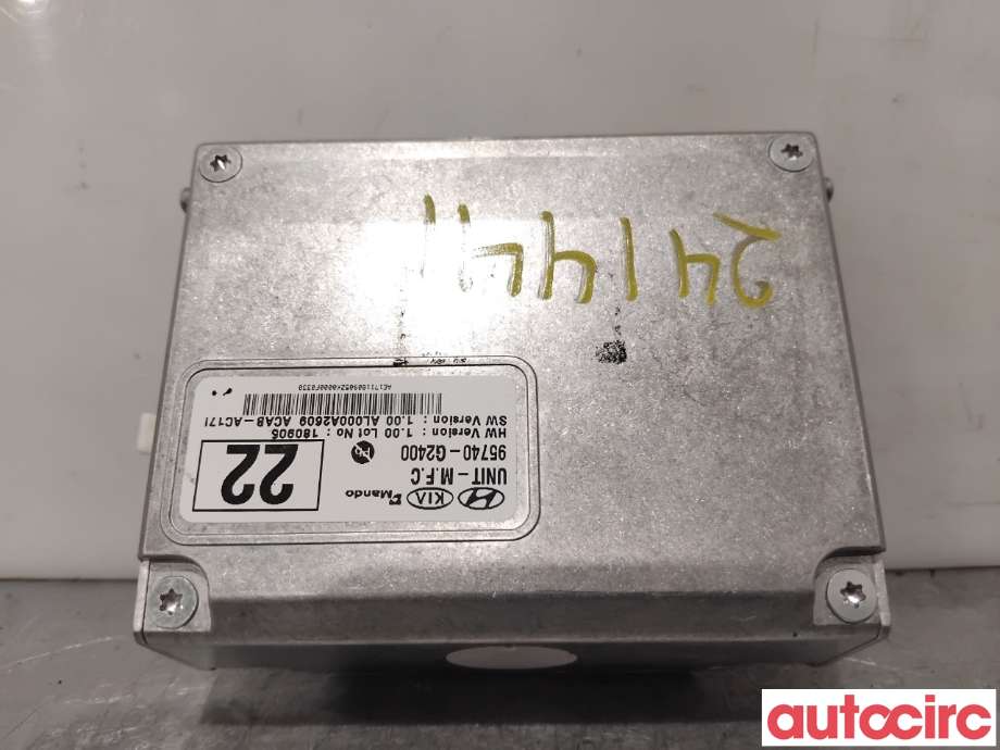 Sensor radar til Hyundai Ioniq Electric 2016-2019 (Fase 1)  (HYUNDAI|95740G2400||95740-G2400)