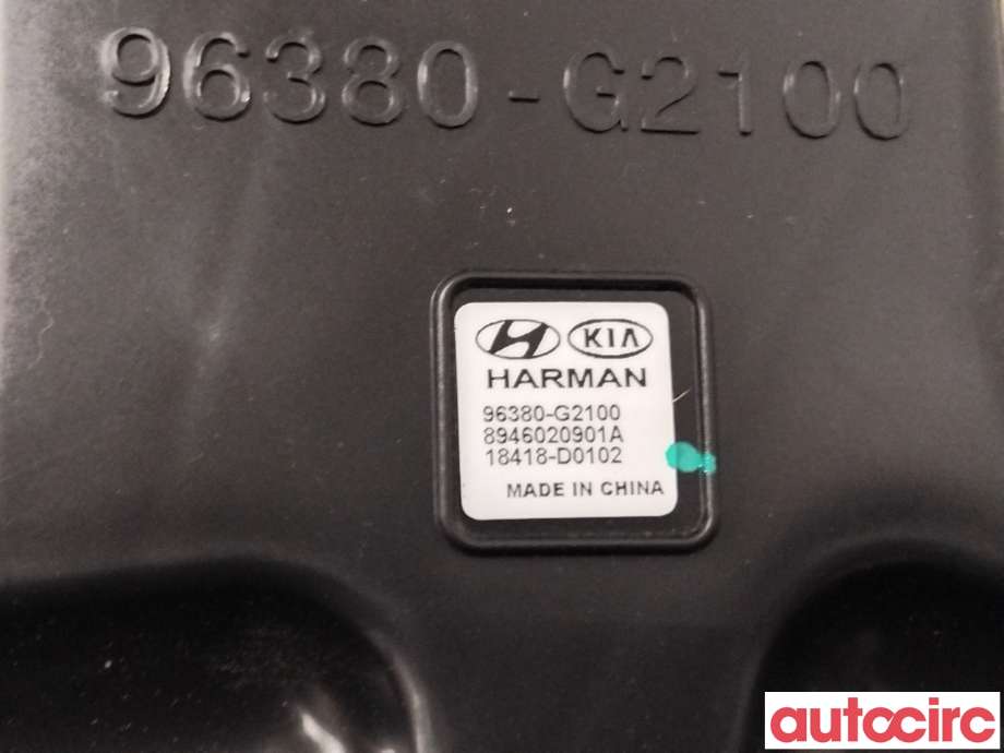 Bilstereo høyttaler til Hyundai Ioniq Electric 2016-2019 (Fase 1)  (HYUNDAI|96380G2100|18418-D0102|96380-G2100)