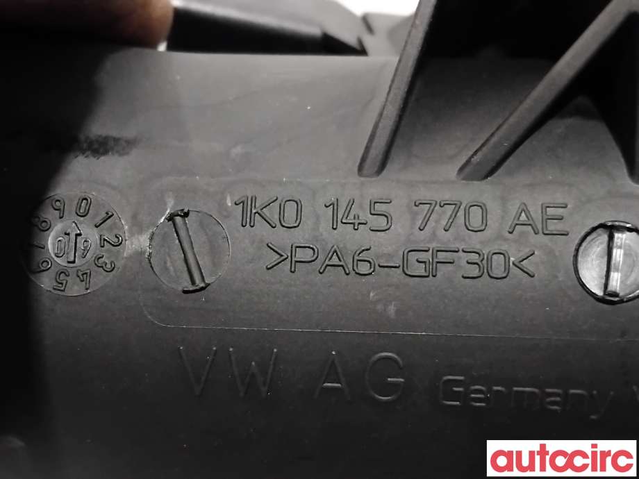 Turbo rør til VW Golf VI 2008-2012  (VOLKSWAGEN|1K0145770AE|)