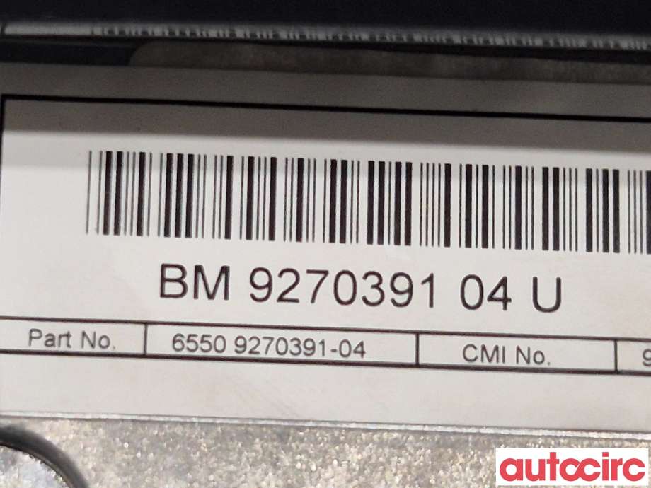 Instrument diverse til BMW 1-Serie 2011-2015 (Fase 1) (F20/F21) (F20/F21) (BMW|65509270391|)