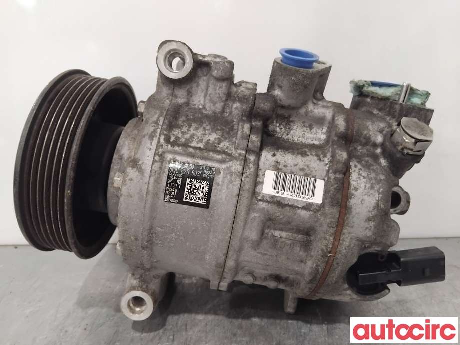 Aircondition kompressor til VW Transporter / Caravelle 2015-2019 (T6) (T6) (VOLKSWAGEN|5Q0820803F|447150-6035|5Q0820803K)