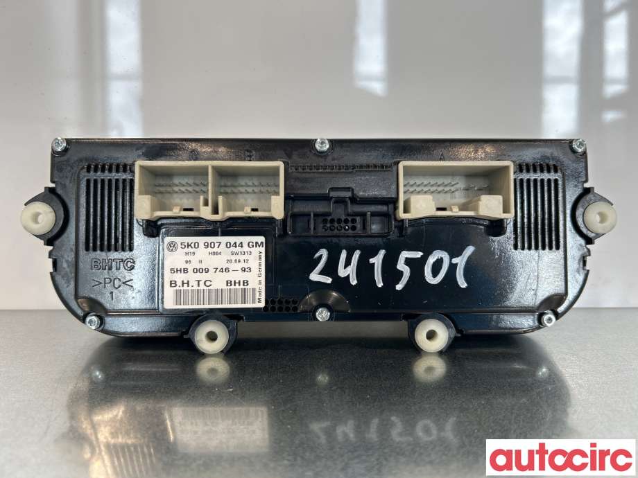 Varmeapparat betjening til VW Tiguan 2011-2016 (Type I, Fase 2)  (VOLKSWAGEN|5K0907044HD|5K0907044GM)
