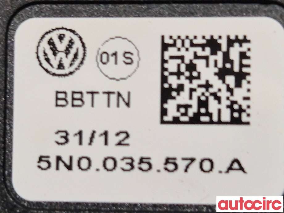Antenne forsterker til VW Tiguan 2011-2016 (Type I, Fase 2)  (VOLKSWAGEN|5N0035570A|)