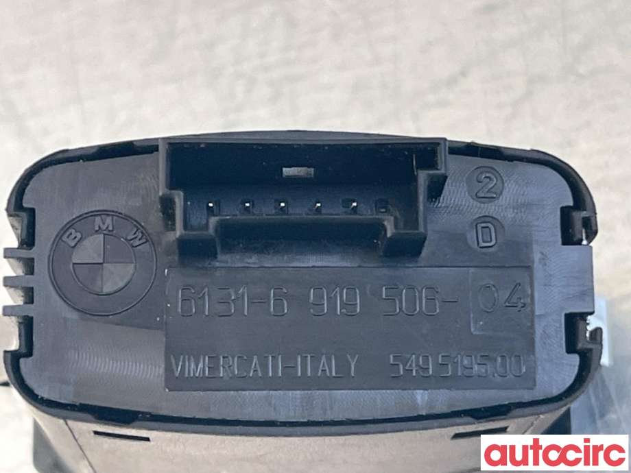 Bryter nødblink til BMW 5-Serie 2003-2010 (E60/E61) (E60/E61) (BMW|61316919506|)